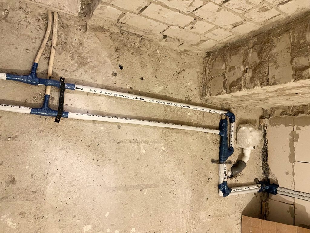 Trinkwasserleitung Sanierung